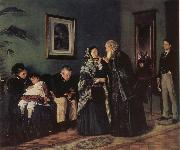 Makovsky, Vladimir In the Doctor-s Wating Room Germany oil painting artist